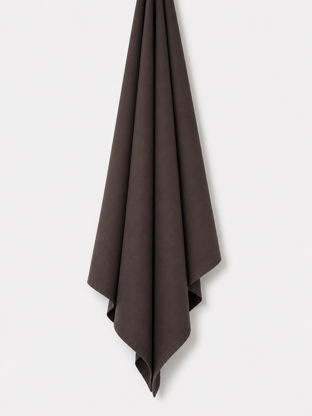 Hijab jersey premium marron foncé
